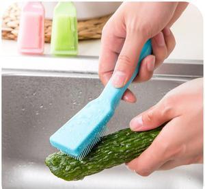 廚房土豆清洗刷掛式瓜果蔬菜清潔刷不傷水果蔬果刷蘿卜山藥去泥刷