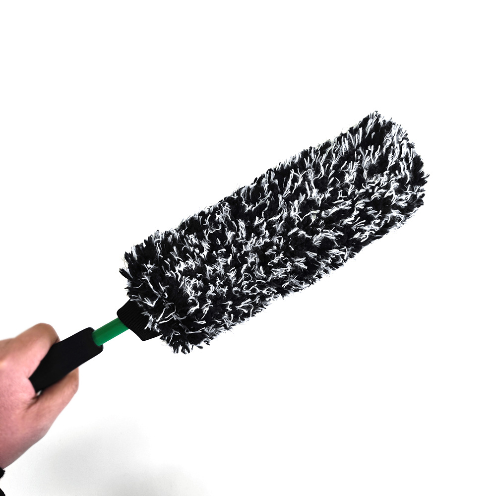 長(zhǎng)毛絨洗車刷 輪胎鋼圈輪轂清潔刷 汽美輪轂刷清洗刷汽車清潔用品
