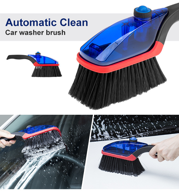肥皂盒洗車刷 汽車清潔刷 皂液器輪胎刷 汽車清洗刷